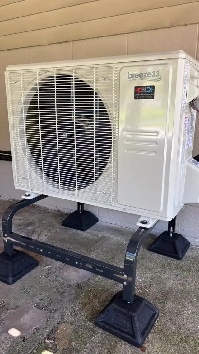Another outdated electric resistance heat pump system replaced the right way.