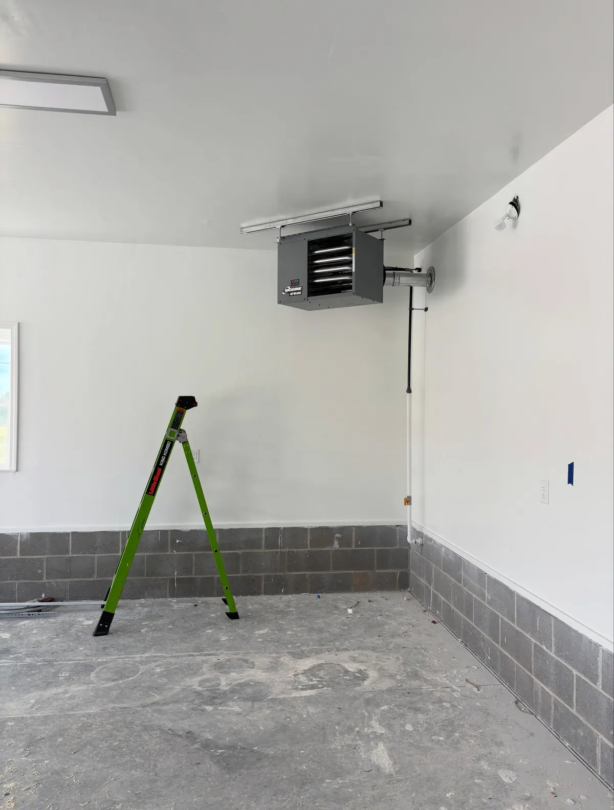 🔥 Garage heat upgrade complete.