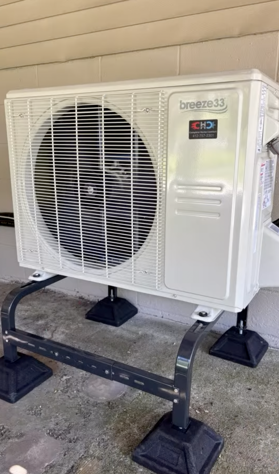 New furnace installation for residential customer