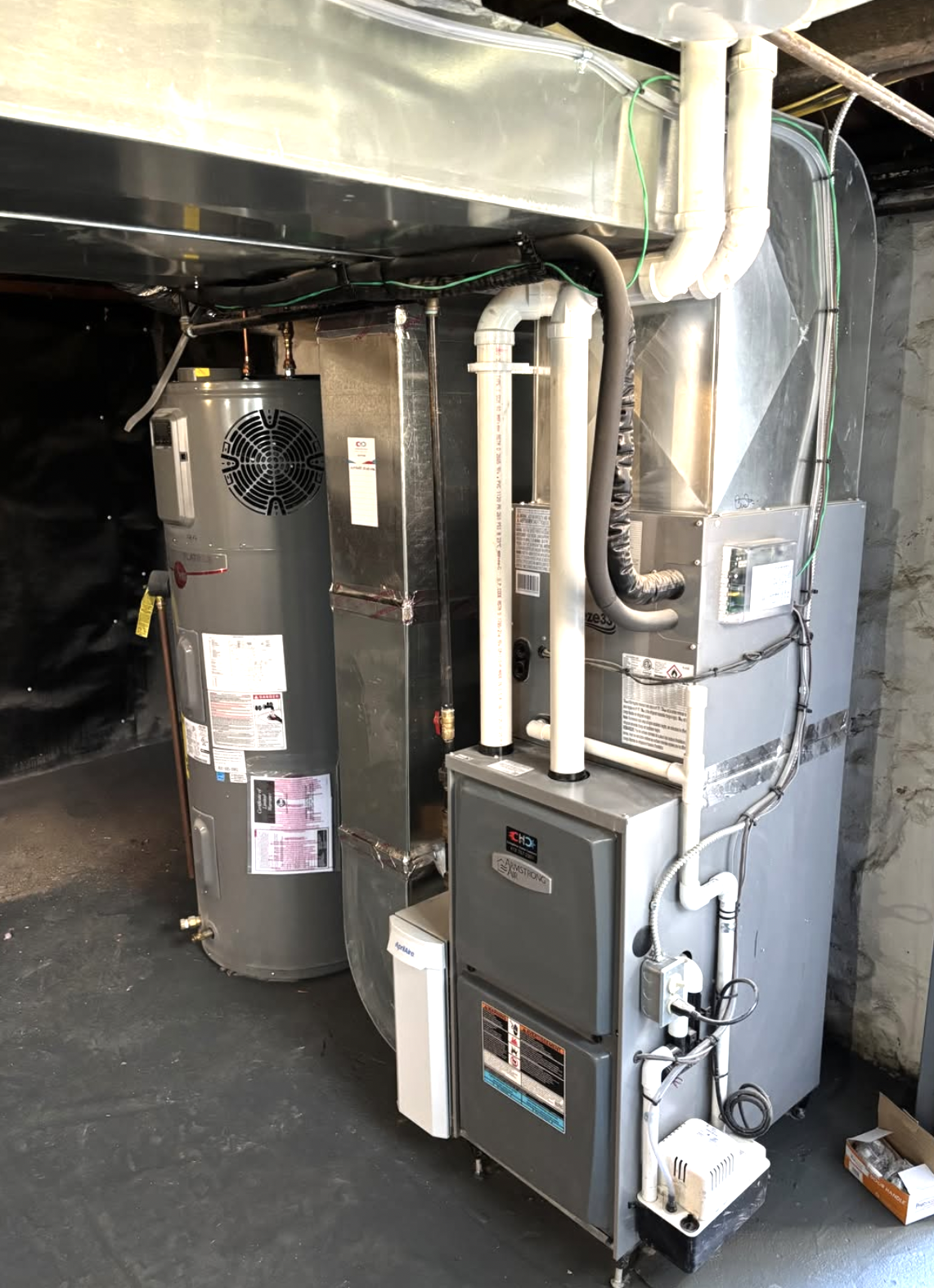 Central air conditioning unit replacement