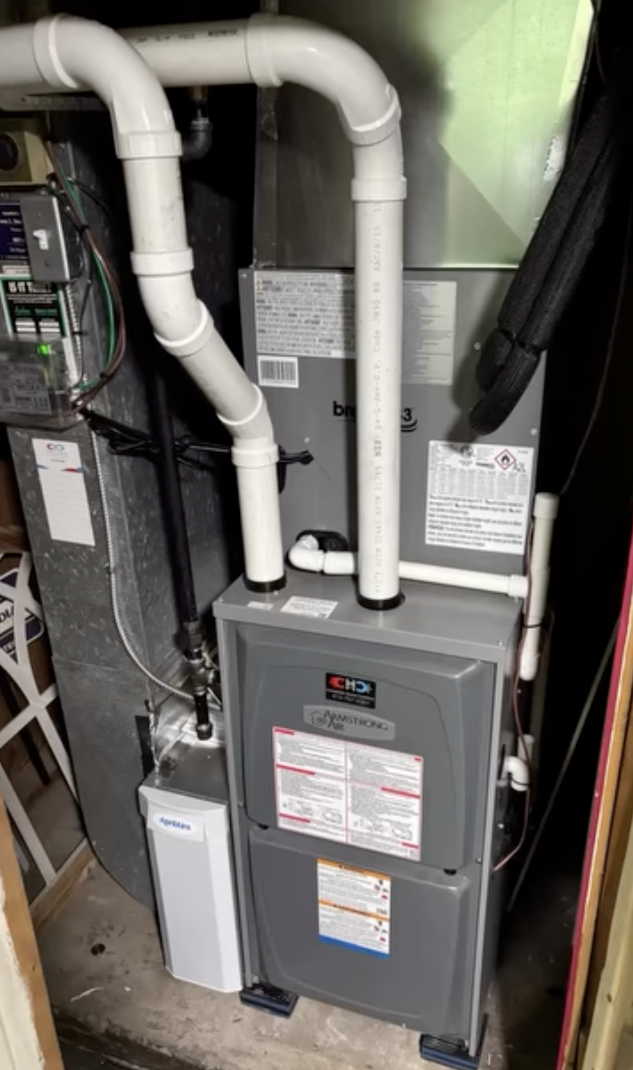 Ductless outdoor unit residential installation